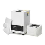 DustPRO 400 open showing the filters