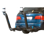 Dual exhaust tips on nederman touchless arm