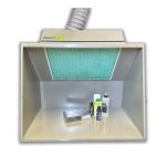 BenchVent BV200H-D Hooded Spray Booth