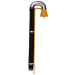 Extended nozzle for vertical exhaust pipes