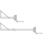 Extension Wall Bracket For Nederman NEX HD MD D NEX Arms