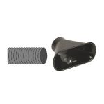 Nederman Portable Fan Hose and Nozzle kit