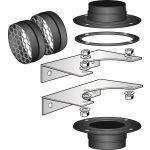 Silencer Wall bracket for Nederman N Series Fan