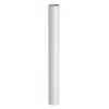 Nederman FX2 L1000 D75/100 to D100 Upwards Ducting Extension WHITE