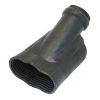 Geovent Nozzle Type PO - Oval Shape Rubber nozzle with 60° Bend