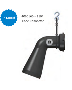 110° Cone Connector (ø50-30mm) for EHC P15 Portable Filters