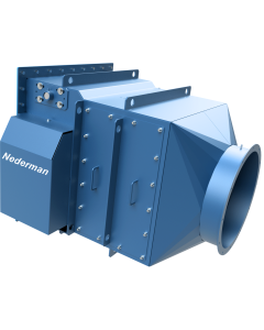 Nederman Carz valve blue with panels