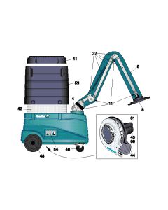 Hood for Nederman FilterCart Carbon