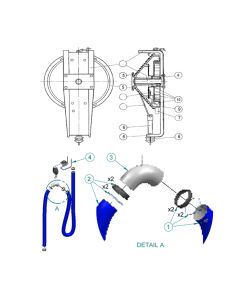 Nederman Cord for balancer 831, kit-20373996
