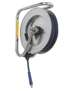 Nederman 893 High Pressure Water Stainless Steel Industrial Hose Reel