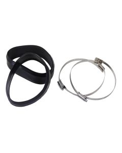 Nederman Hose Clip with Rubber Sleeves