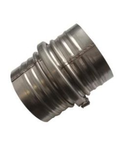 Nederman Hose Coupling with 2 Sleeves and Hose Clips