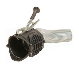 Nozzle with Wire Guard and etal Hose for Heavy Vehicles Nederman Exhaust Series