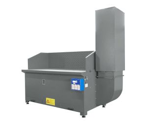 AES BC Downdraft Extraction Bench for Stone Dust & Masonry