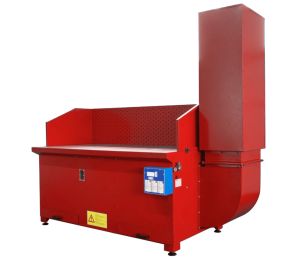 AES BC Downdraft Extraction Bench for Non-Sparking Dust Applications
