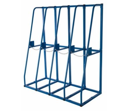 Extendable Vertical Storage Rack with Chains