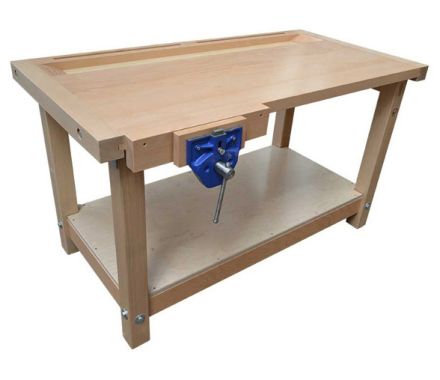 Two Person 1200 Workbench with Timber Frame