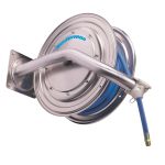 Nederman Food Safe Intake Hose with Stainless Steel Fittings for 886 Hose Reel