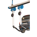 Two nederman touchless exhaust arms with channel