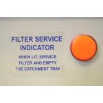 Filter indicator light