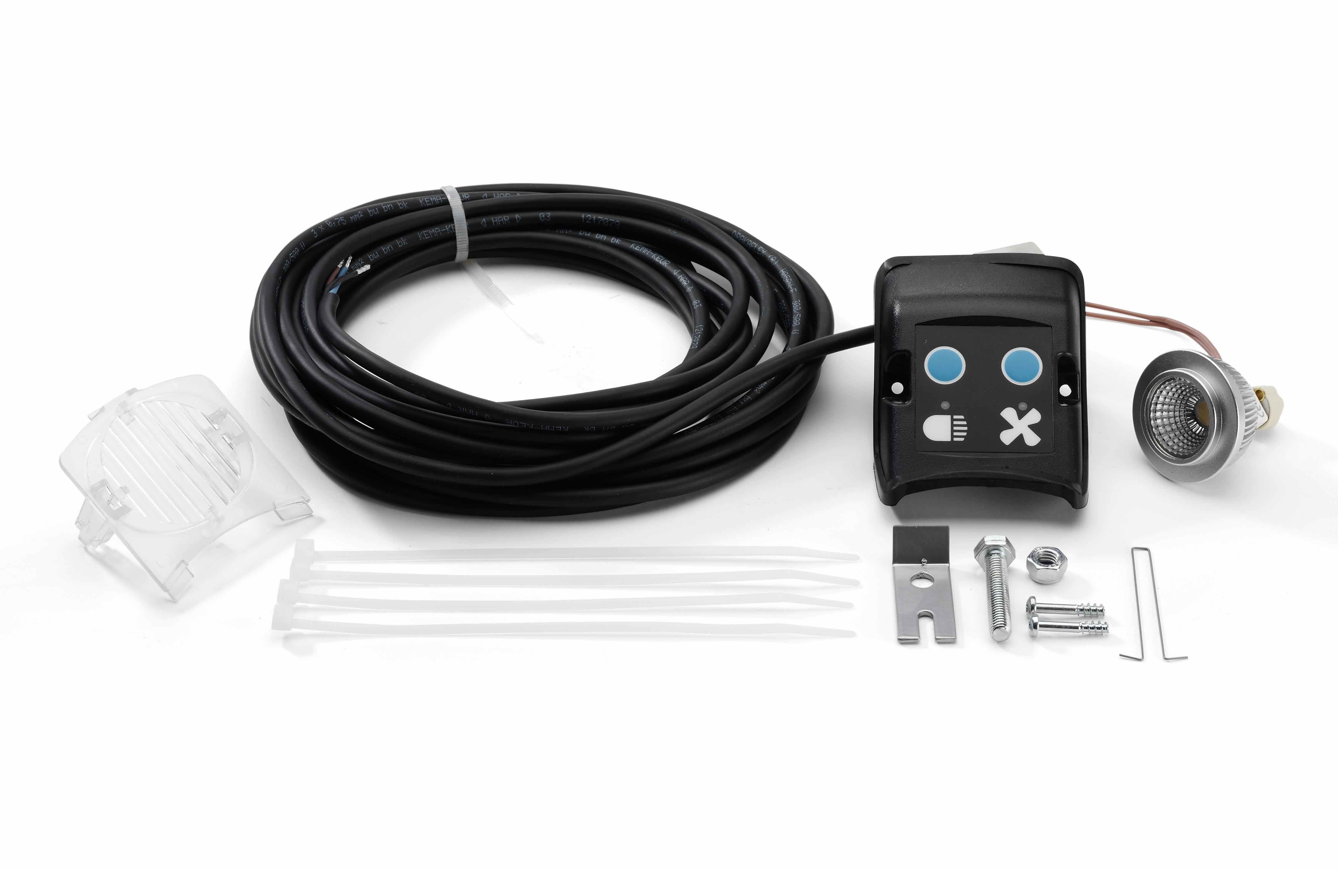 LED Light/Fan Switch Kit for Nederman Original Arm
