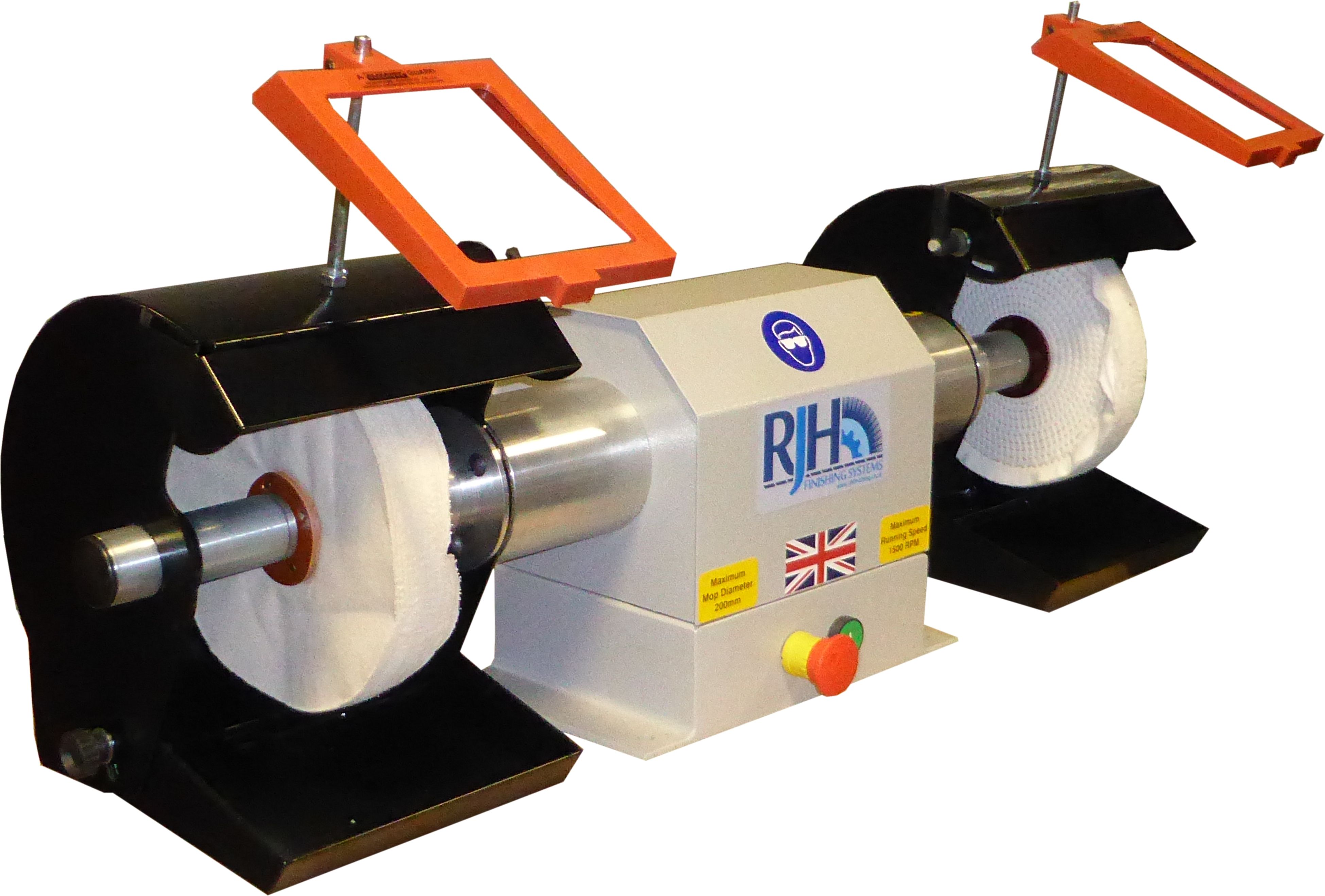 RJH Finishing Systems Chamois Bench-mounted Polisher