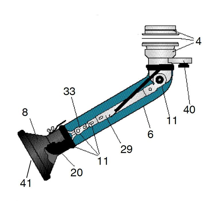 Wear Discs Kit for Nederman Telescopic Arm