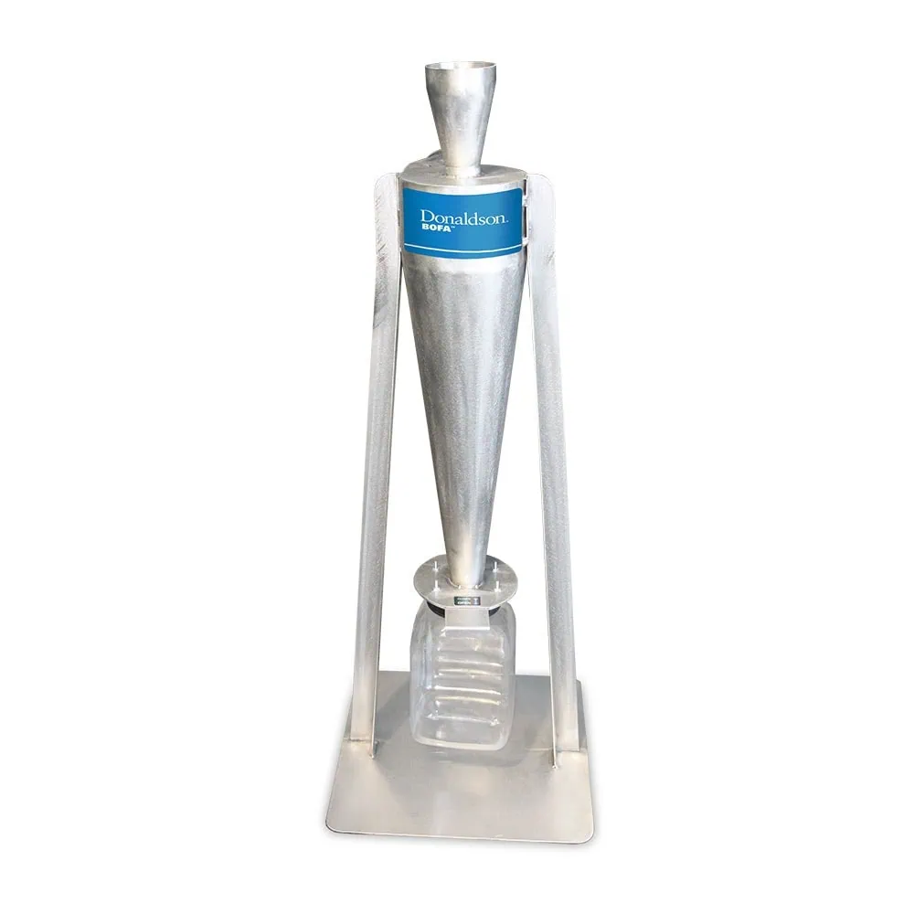 BOFA AD Cyclone In-Line Filter With Shut Off Valve
