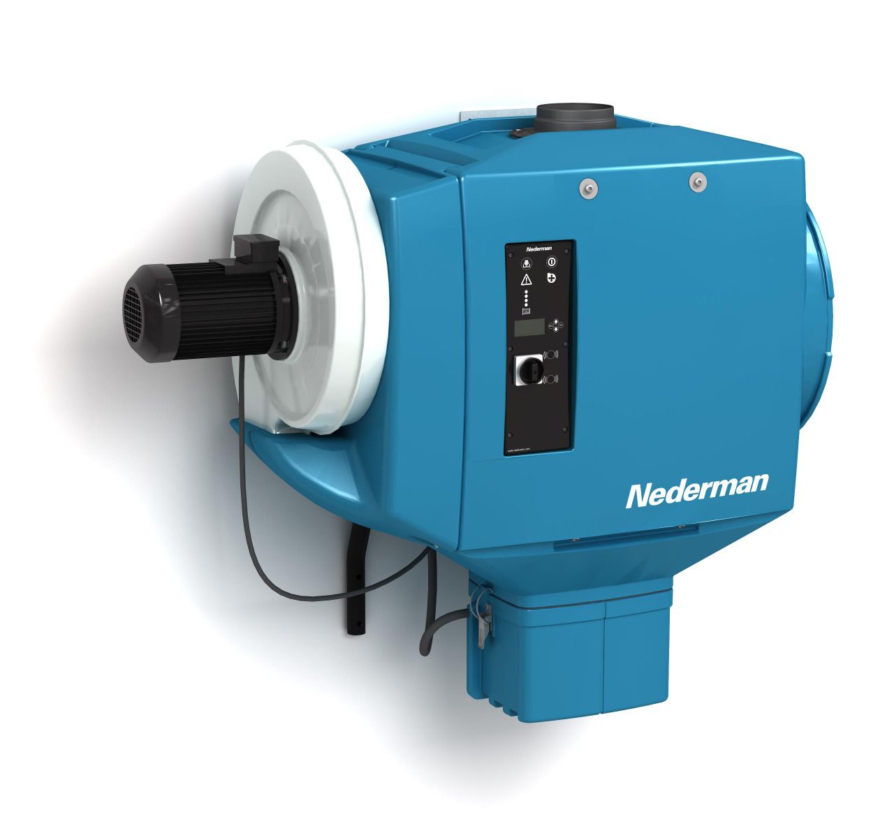 Nederman FilterBox Wall+, Automatic Cleaning