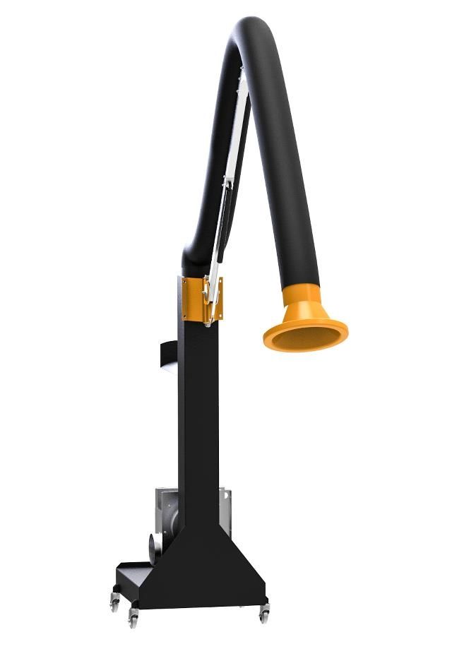 Geovent Mobile Trolley with ASA-3 Extraction Arm