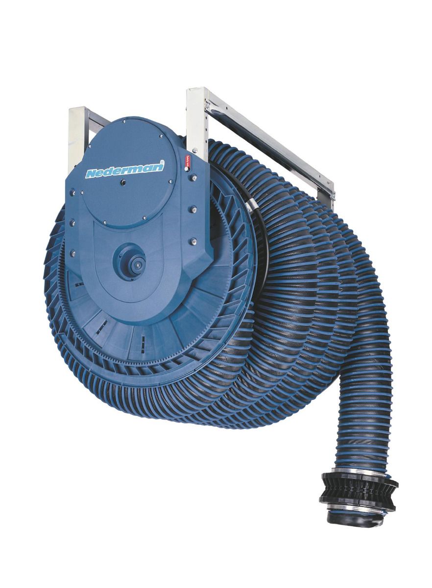 Nederman Exhaust Fume Hose Reel 865 (spring recoil) Ø75mm