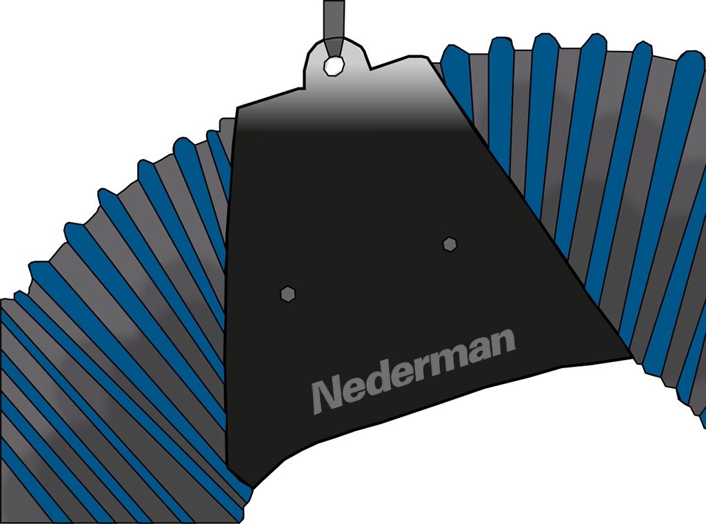 Nederman Extraction Hose Suspension Attachment for Vehicle Exhaust Hose
