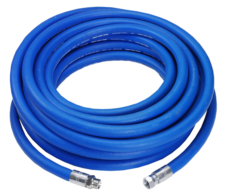 Nederman High Pressure Water 25m Ø10mm Dispensing Supply Hose - Stainless Steel Connections