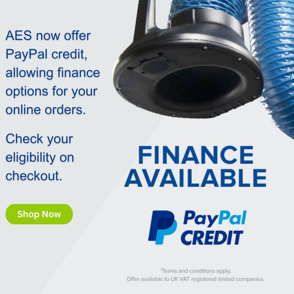 AES now offer PayPal credit, allowing finance options for your online orders.